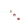 Mini disc Metallic red 4mm 100stk