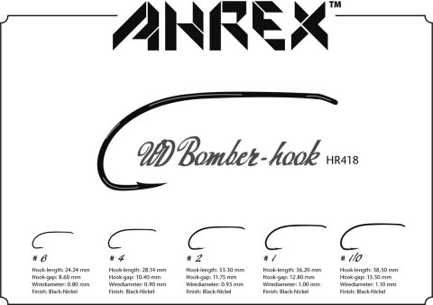 Ahrex 418 str. 4 bomber hook