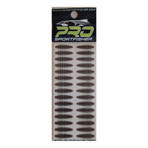 Pro Shrimp shell woe str.small farve Brown