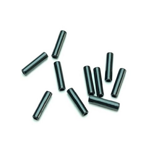 Tungsten tube 12mm Sort 0,9gram