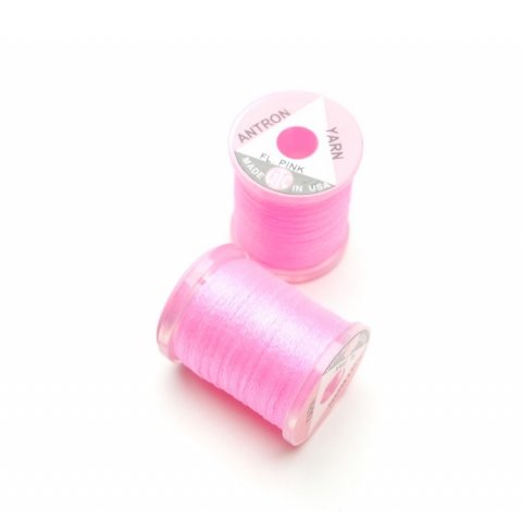 Antron yarn fl. Pink