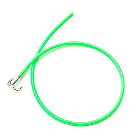 Fl. grn Silicone krogstyr 3mm i diameter