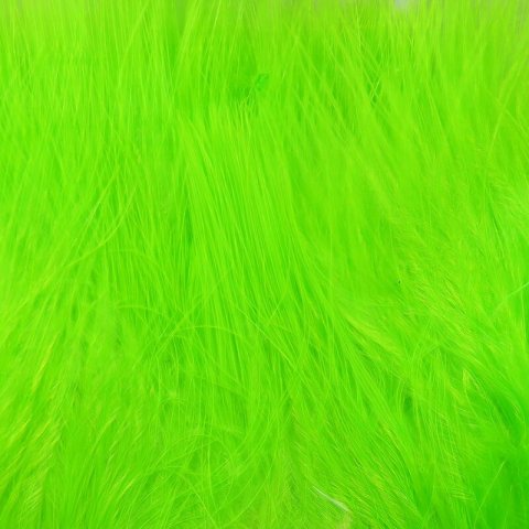 Marabou Blood quills Chartreuse