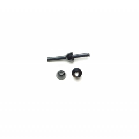 4,8mm sort conehead