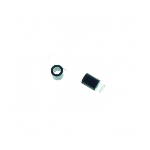 Tungsten tube 4mm Sort 0,3 gram