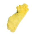 Kanin skind Lys gul - halvt skind